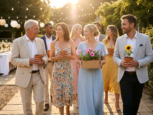plantas para regalar a invitados de boda